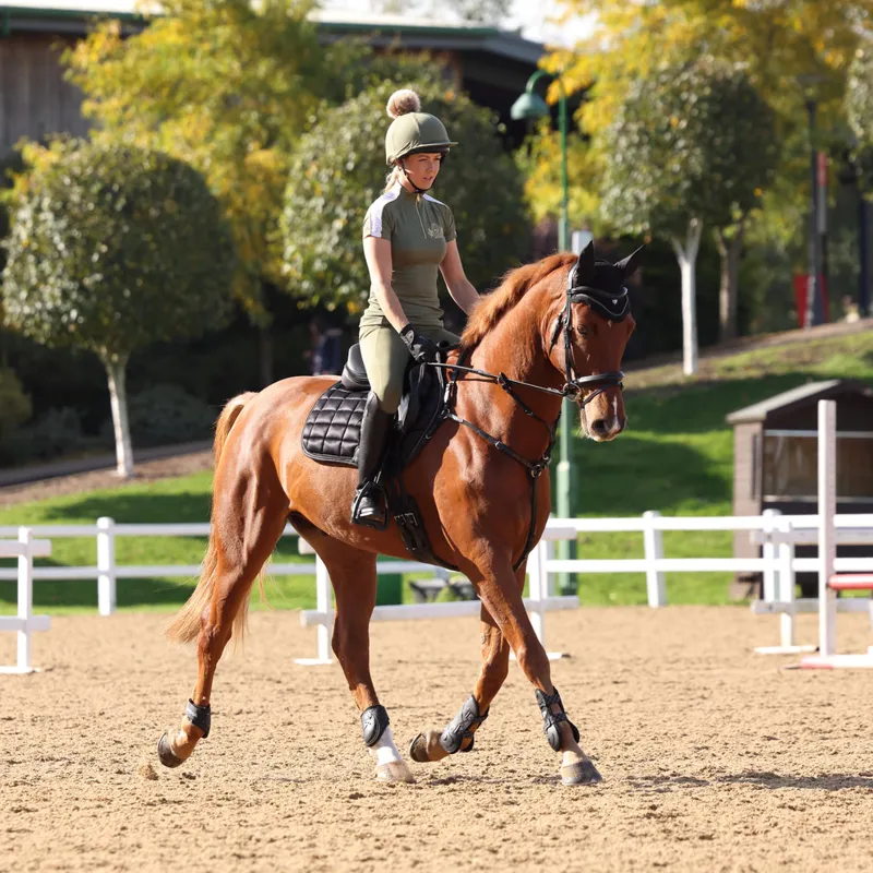 Aubrion Team Short Sleeve Base Layer in Moss-4